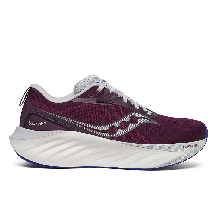 Saucony Triumph 22 para mujer: ciruela royal (S10964-241)