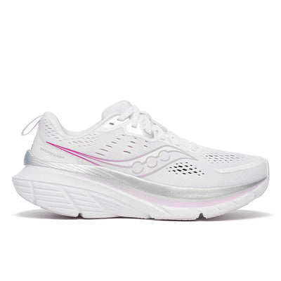 Women's Saucony Guide 18 - White Fuchsia