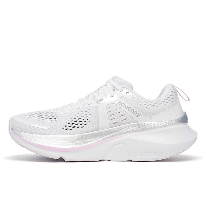 Women's Saucony Guide 18 - White Fuchsia