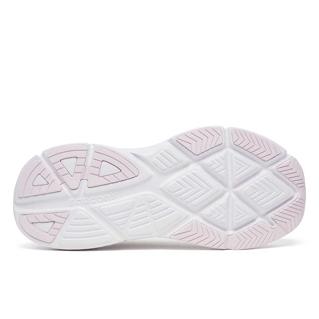 Women's Saucony Guide 18 - White Fuchsia