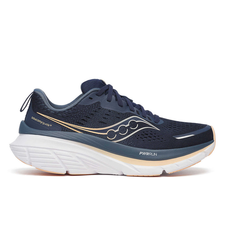 Saucony Women's Guide 18- Navy/Apricot (S10998-162)
