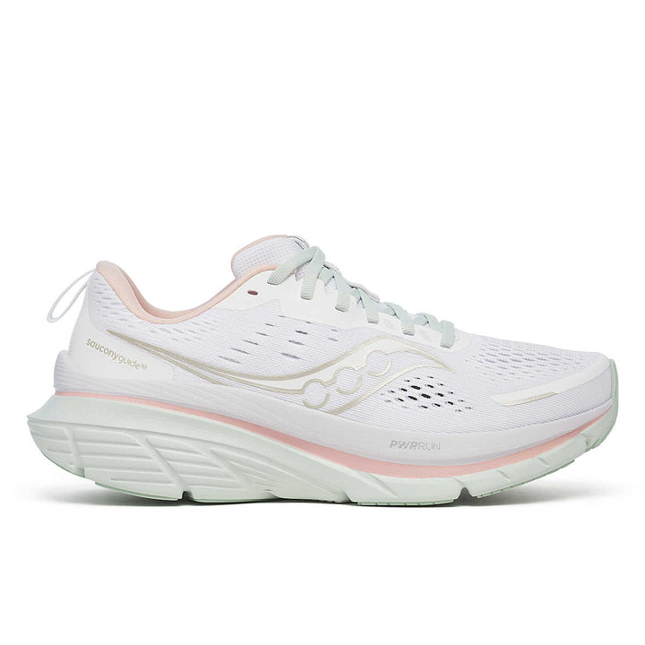 Women's Saucony Guide 18 - White Mist