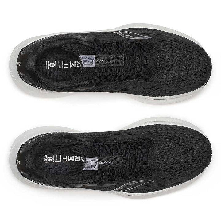 Women's Saucony Ride 18 - Black White