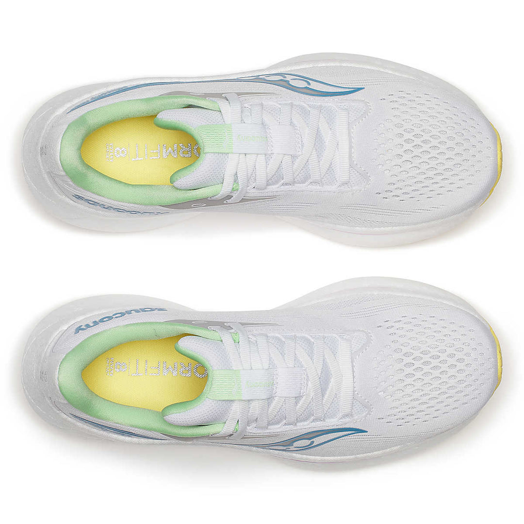 Saucony Ride 18 para mujer - Blanco Verbana
