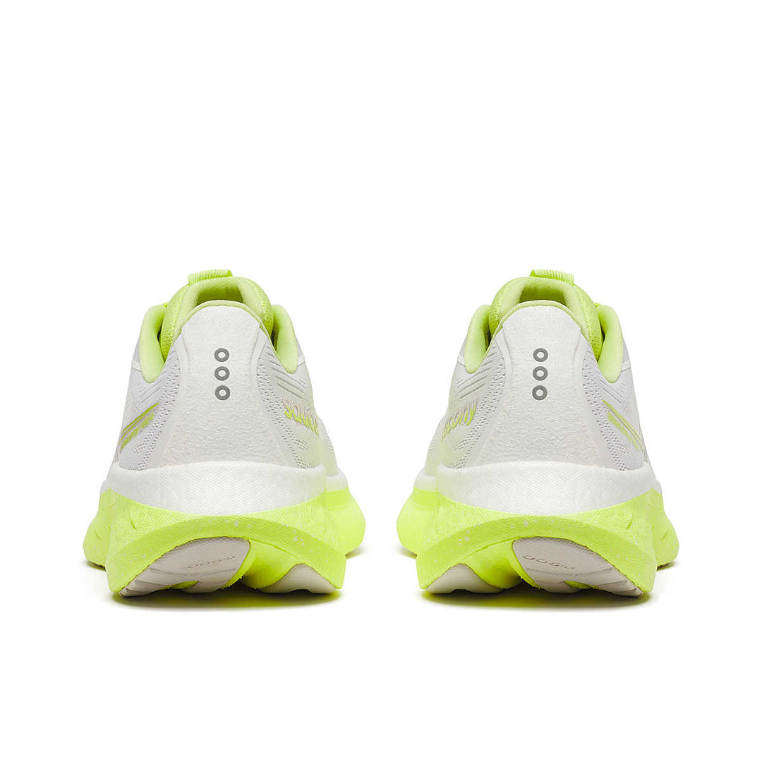 Women's Saucony Ride 18 - White Sunny