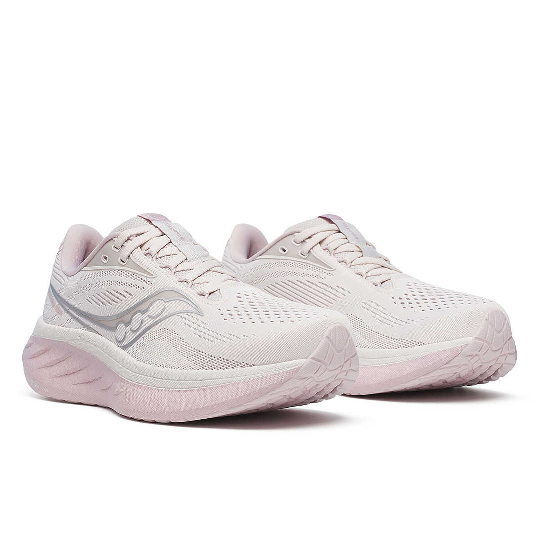 Saucony Women's Ride 18- Moon/Woodrose (S11000-151)