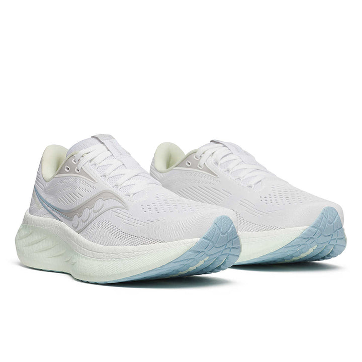 Women's Saucony Ride 18 - White Lettuce