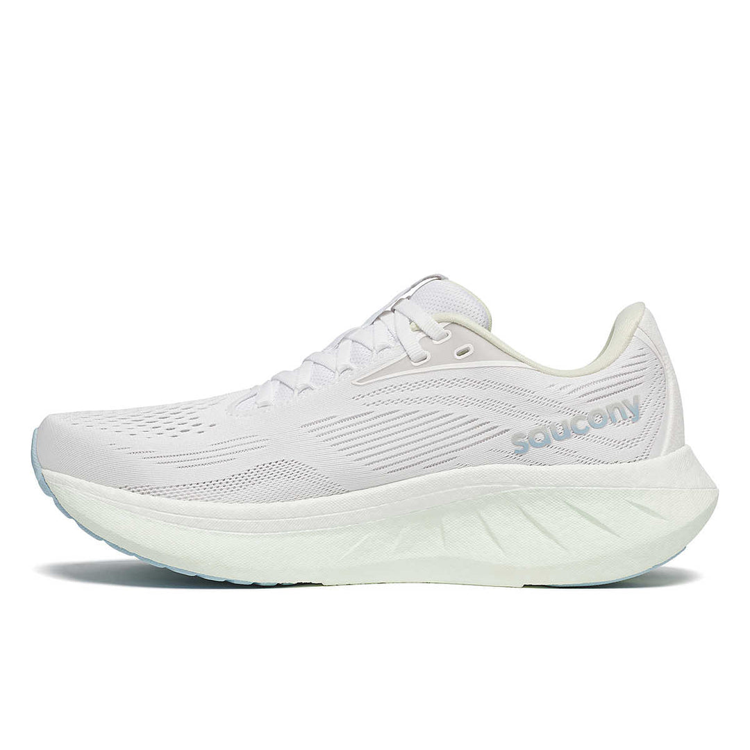 Women's Saucony Ride 18 - White Lettuce