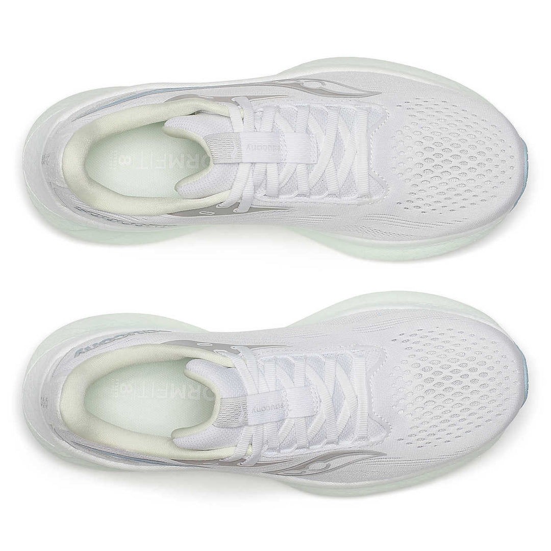 Women's Saucony Ride 18 - White Lettuce