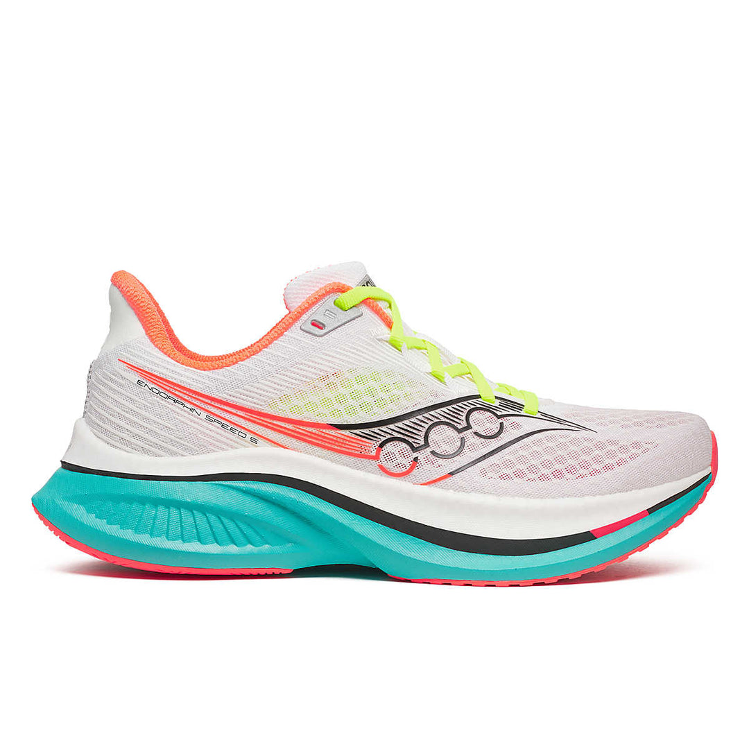 Saucony Endorphin Speed ​​5 para mujer - Blanco mutante