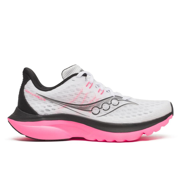 Women's Saucony Kinvara 16 - White Black