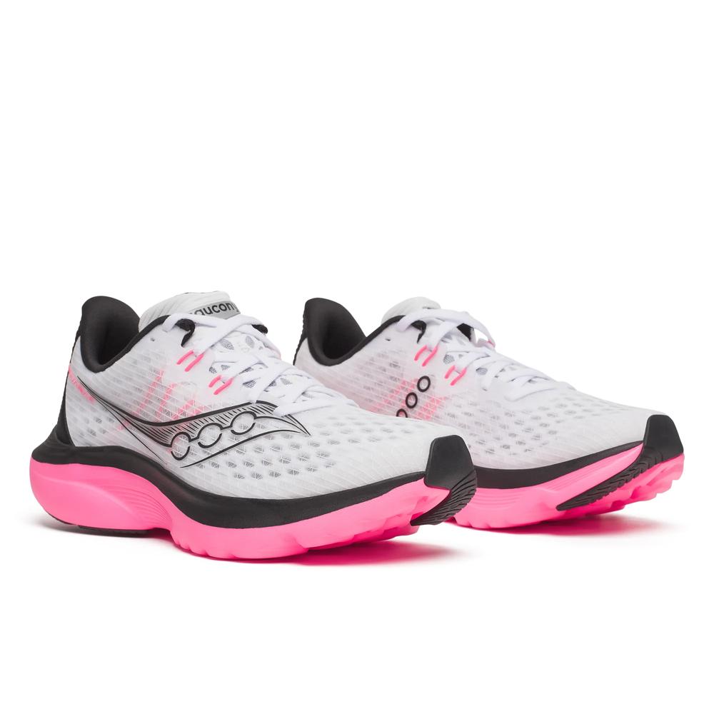 Women's Saucony Kinvara 16 - White Black