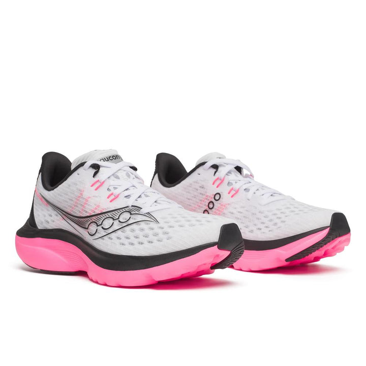 Women's Saucony Kinvara 16 - White Black