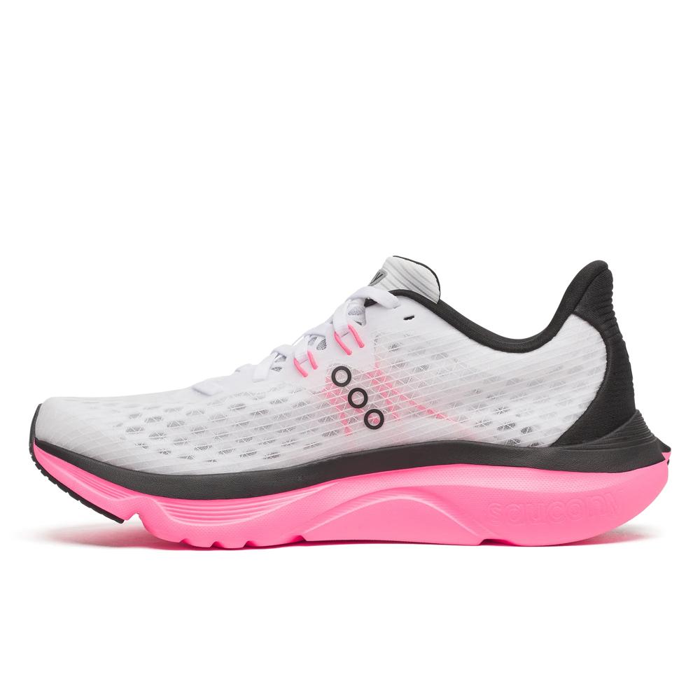 Women's Saucony Kinvara 16 - White Black