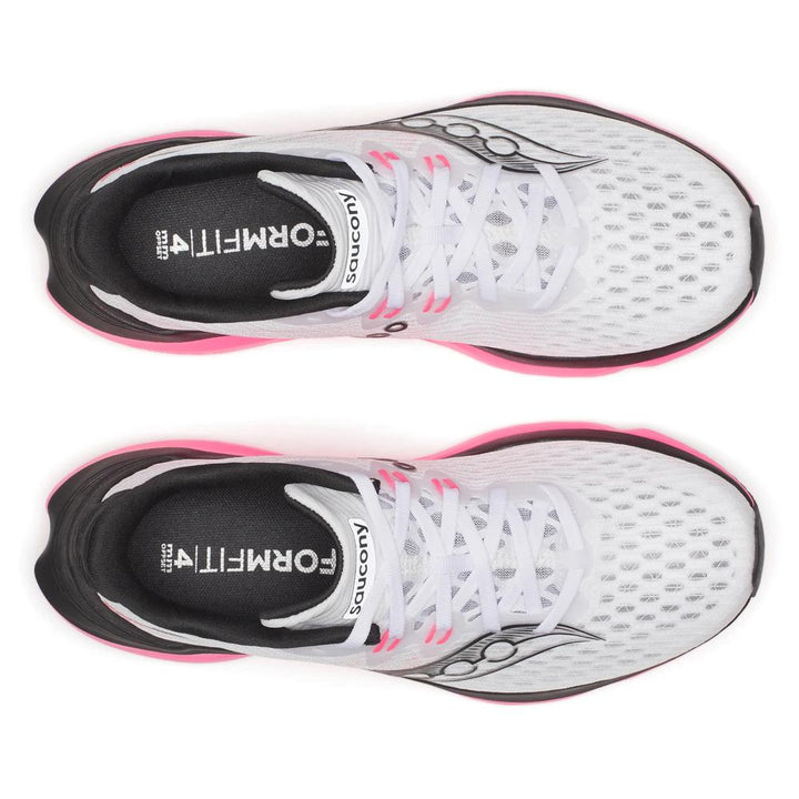 Women's Saucony Kinvara 16 - White Black