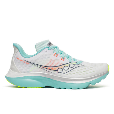 Women's Saucony Kinvara 16 - White Aqua