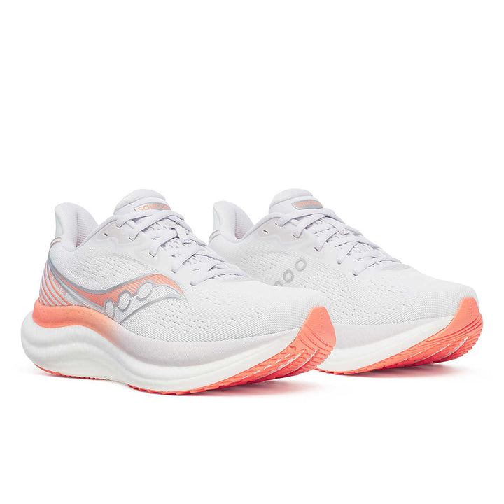 Women's Saucony Triumph 23 - White Wistful