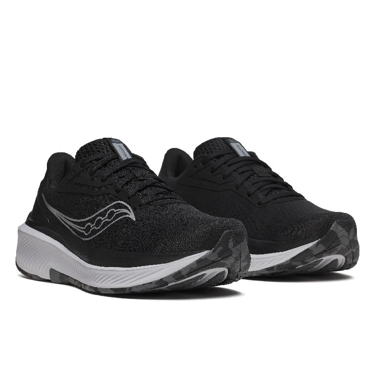 Women's Saucony Echelon 10 - Black Silver Extra Wide