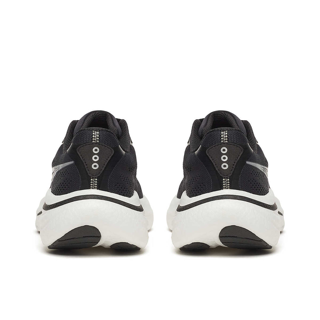 Men's Saucony Ride 19 - Black Silver Wide