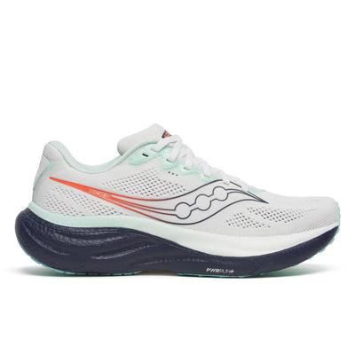 Women's Saucony Ride 19 - White Navy