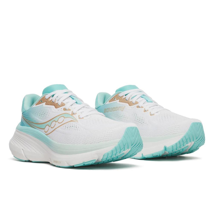 Women's Saucony Guide 19 - White Aqua
