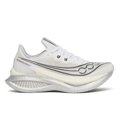 Women's Saucony Endorphin Pro 5 - White Black