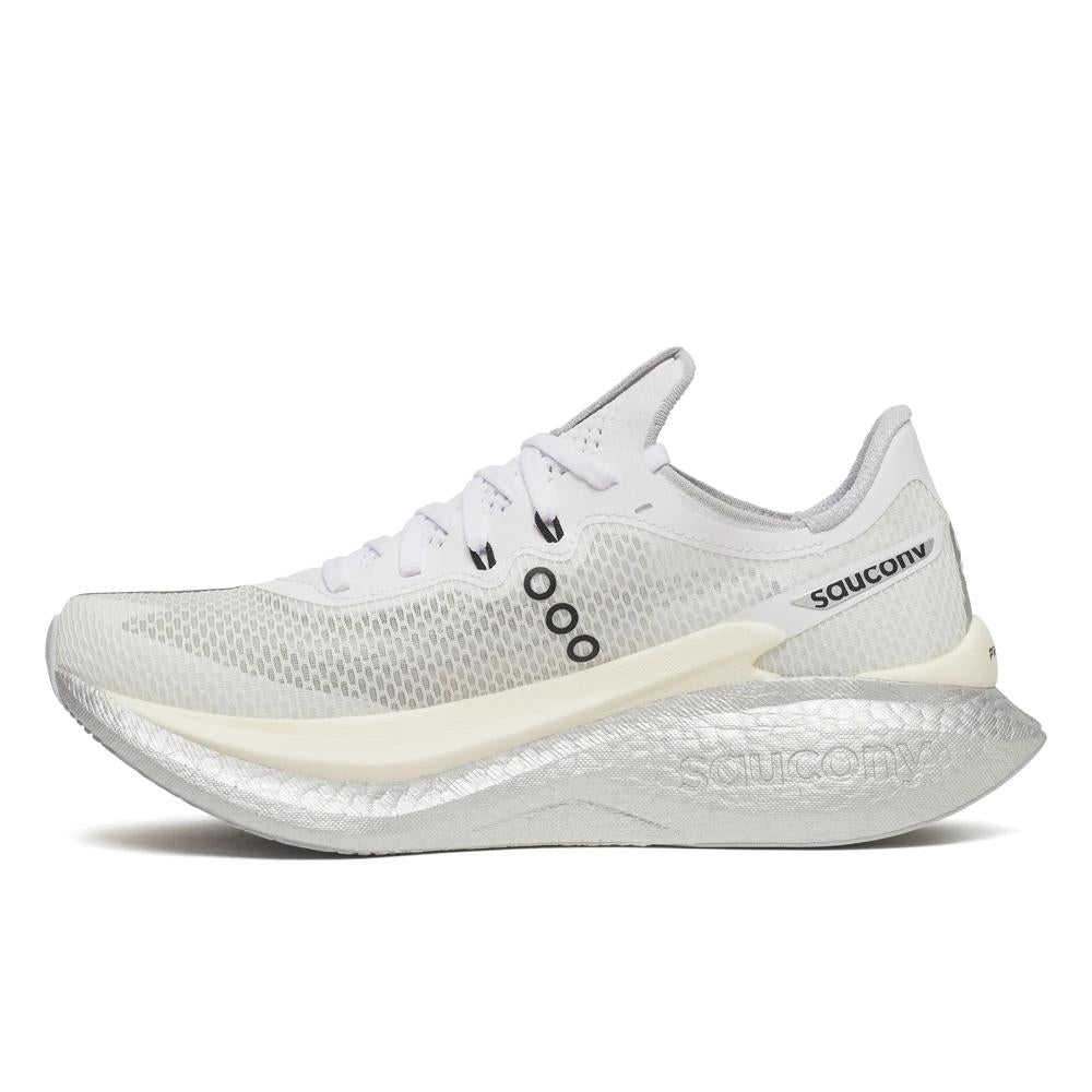 Women's Saucony Endorphin Pro 5 - White Black