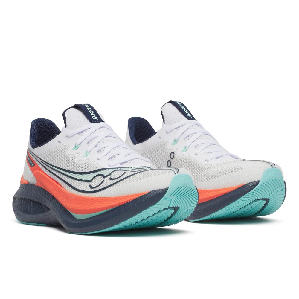 Women's Saucony Endorphin Pro 5 - White Navy
