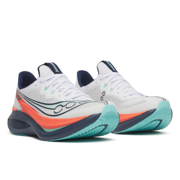 Women's Saucony Endorphin Pro 5 - White Navy