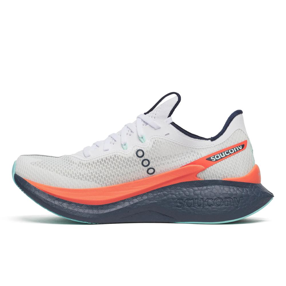 Women's Saucony Endorphin Pro 5 - White Navy