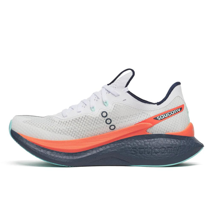 Women's Saucony Endorphin Pro 5 - White Navy