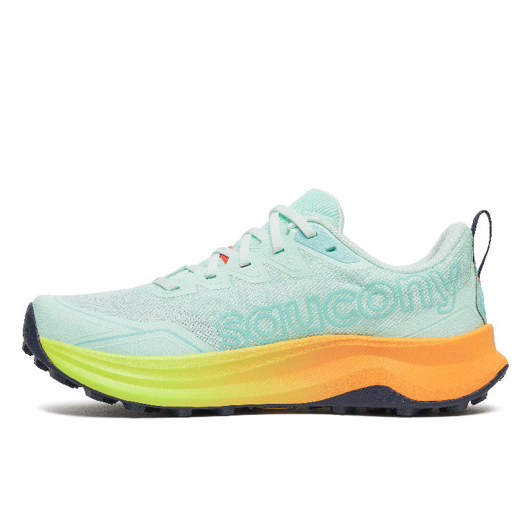 Women's Saucony Peregrine 16 - Aqua Citron