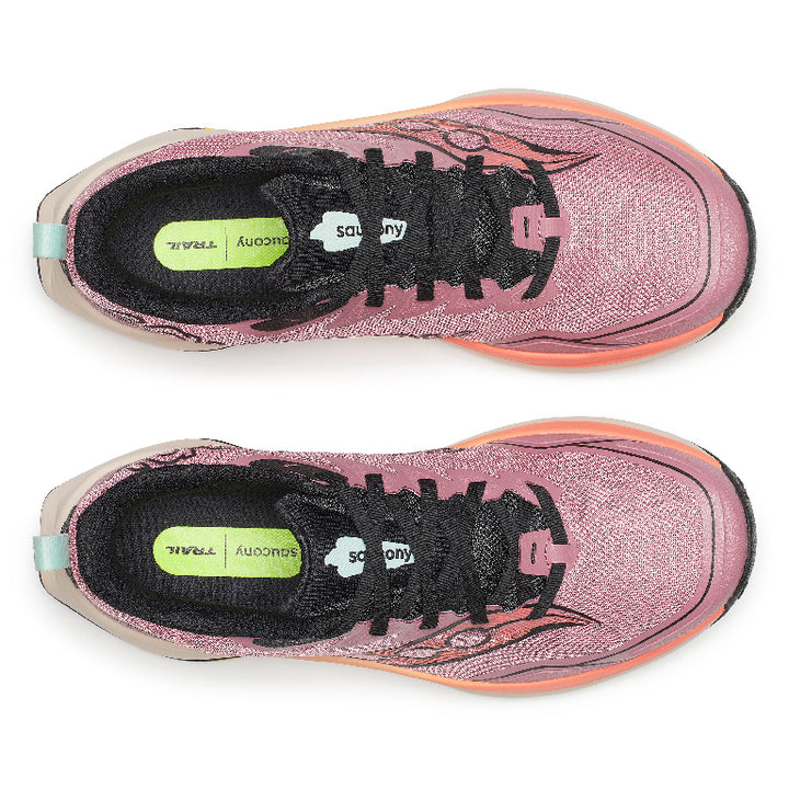 Women's Saucony Peregrine 16 - Mauve Salmon