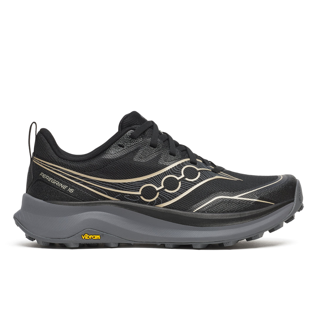 Women's Saucony Peregrine 16 - Black Carbon Wide