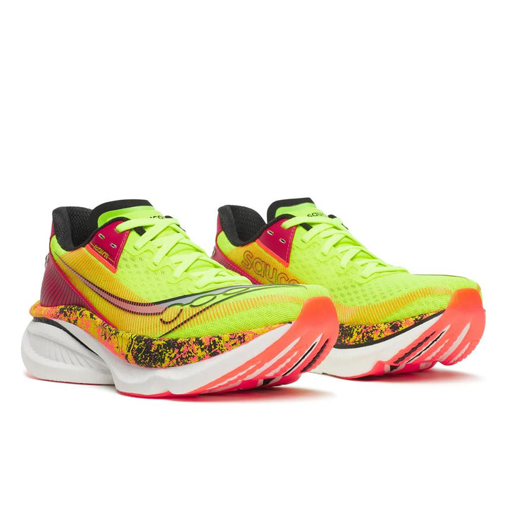 Women's Saucony Endorphin Azura - Citron Black