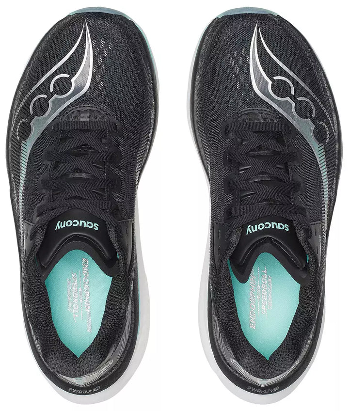 Women's Saucony Endorphin Azura - Black Aqua