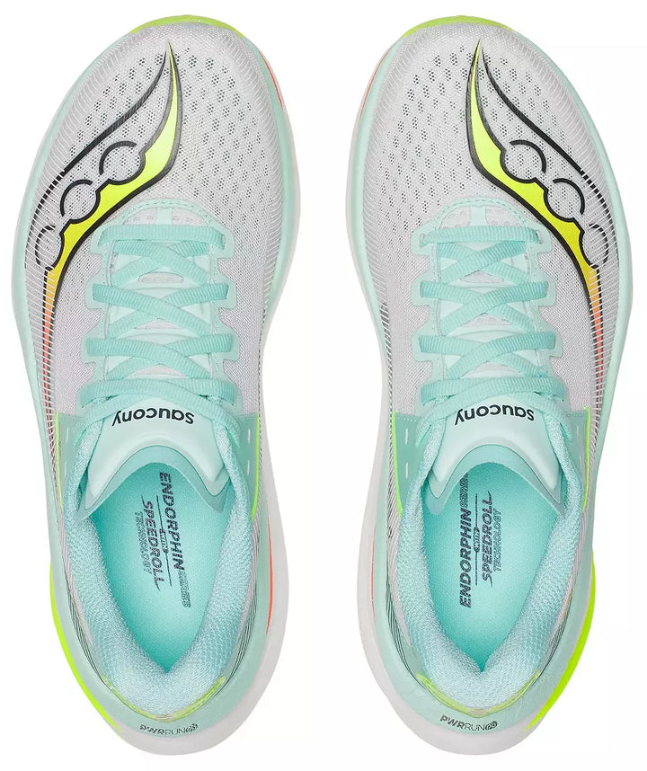 Women's Saucony Endorphin Azura - White Splash