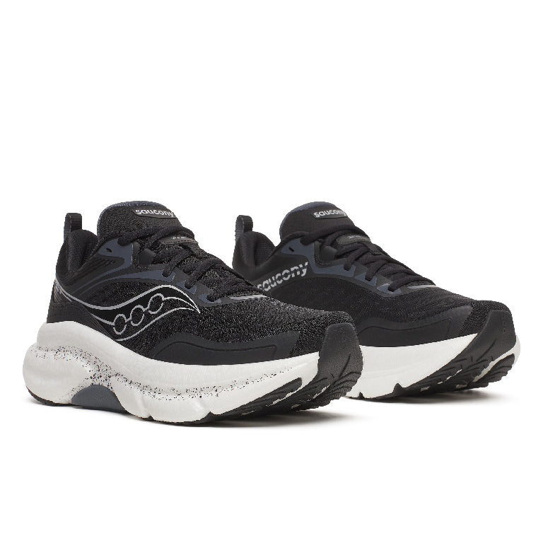 Women's Saucony Omni St 23 - Black Silver
