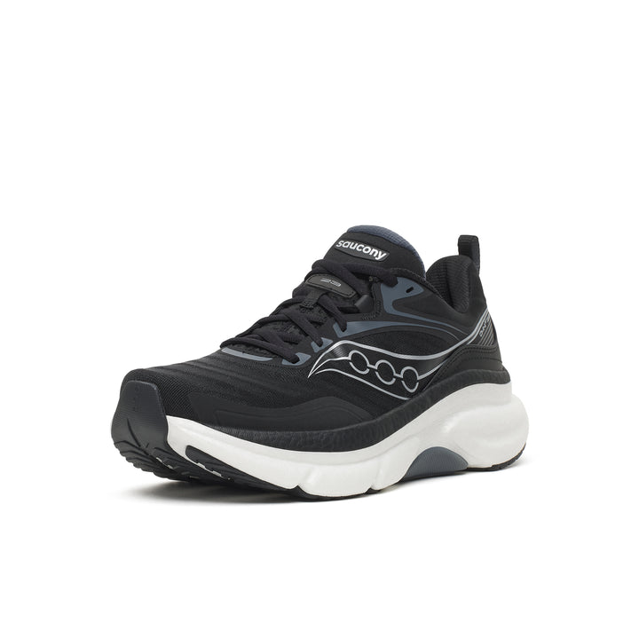 Women's Saucony Omni St 23 - Black Silver