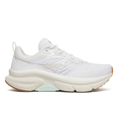 Women's Saucony Omni St 23 - White Onyx Wide