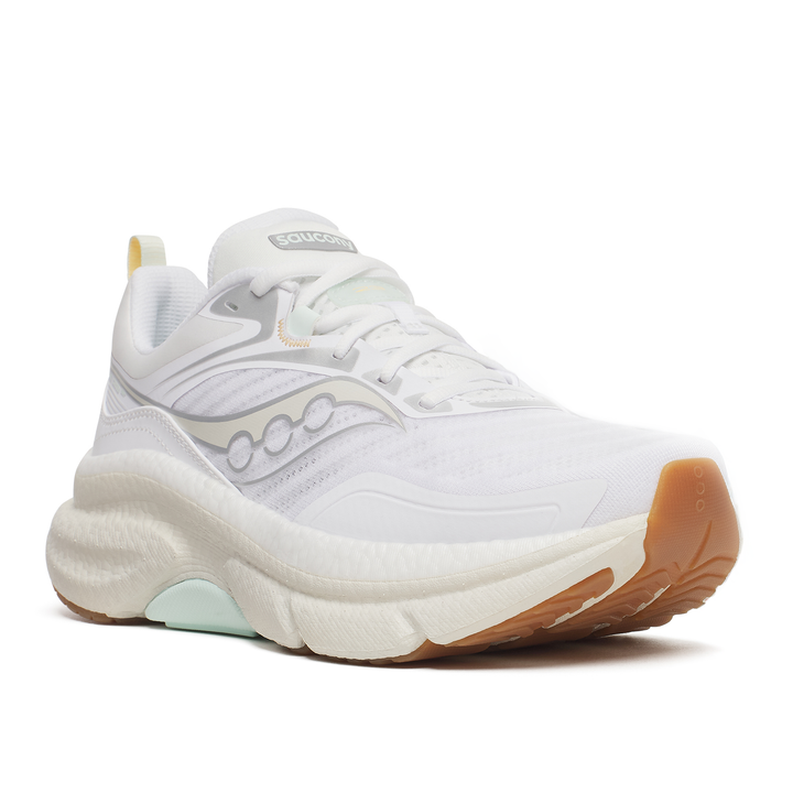 Women's Saucony Omni St 23 - White Onyx Wide