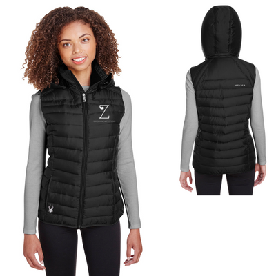 Zeal Studio - Chaleco acolchado Spyder para mujer (S16641)