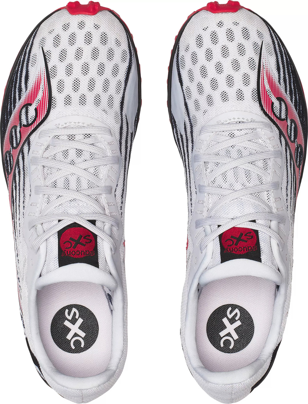 Saucony Kilkenny XC 9 - Zapatillas con clavos para mujer, color blanco y negro (S19080-200)