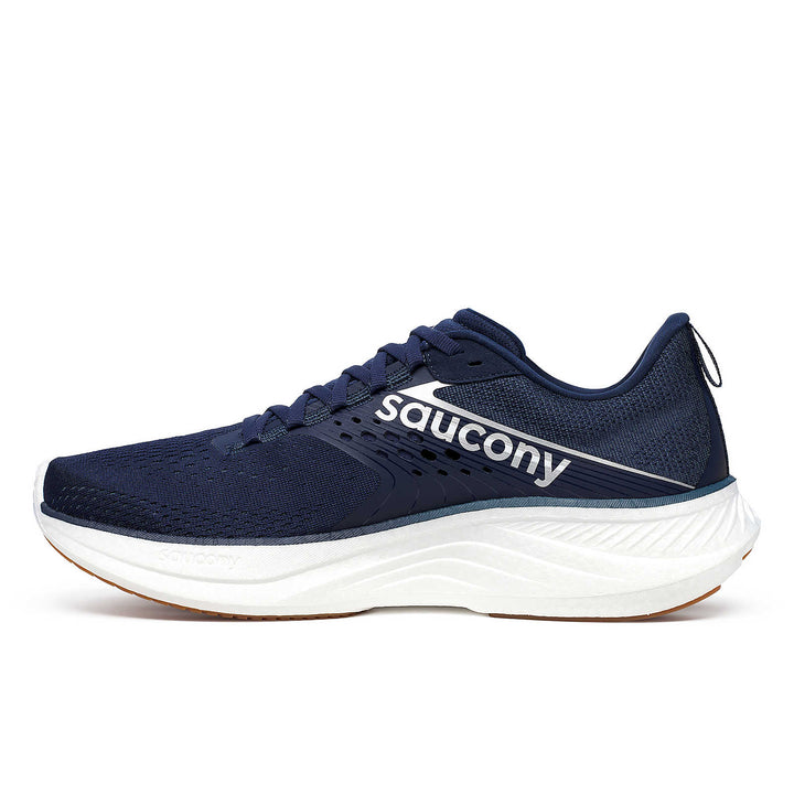 Saucony Ride 17 para hombre, azul marino y goma (S20924-230)