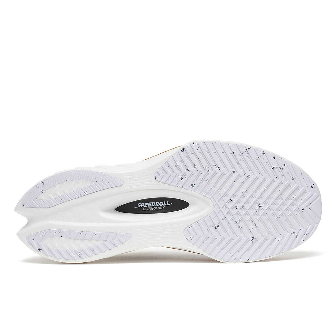 Saucony Endorphin Pro 4 para hombre - Blanco dorado