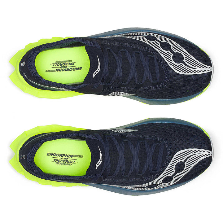 Men's Saucony Endorphin Pro 4 - Navy Citron