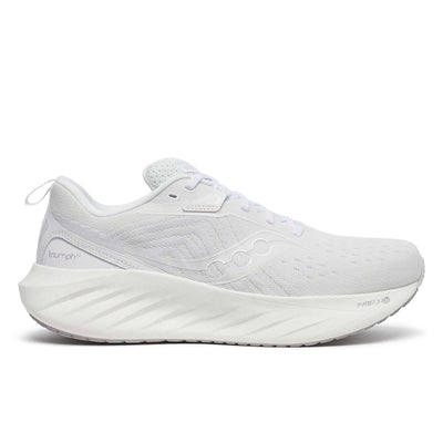 Saucony Triumph 22 para mujer, color blanco y espuma (S10964-245)