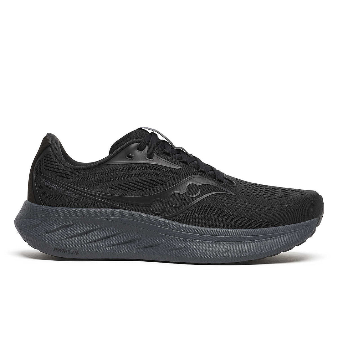 Men's Saucony Ride 18 - Black Shadow