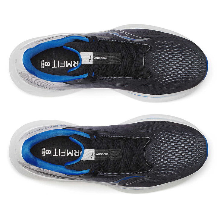 Men's Saucony Ride 18 - Black Skydiver