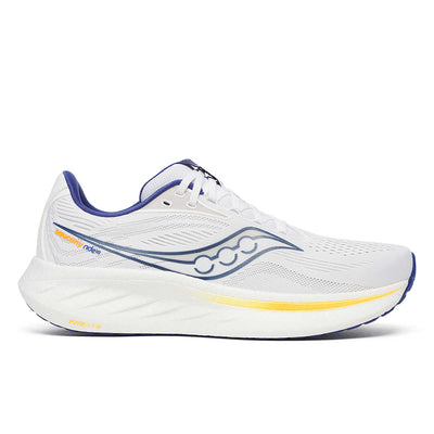 Men's Saucony Ride 18 - White Azurite